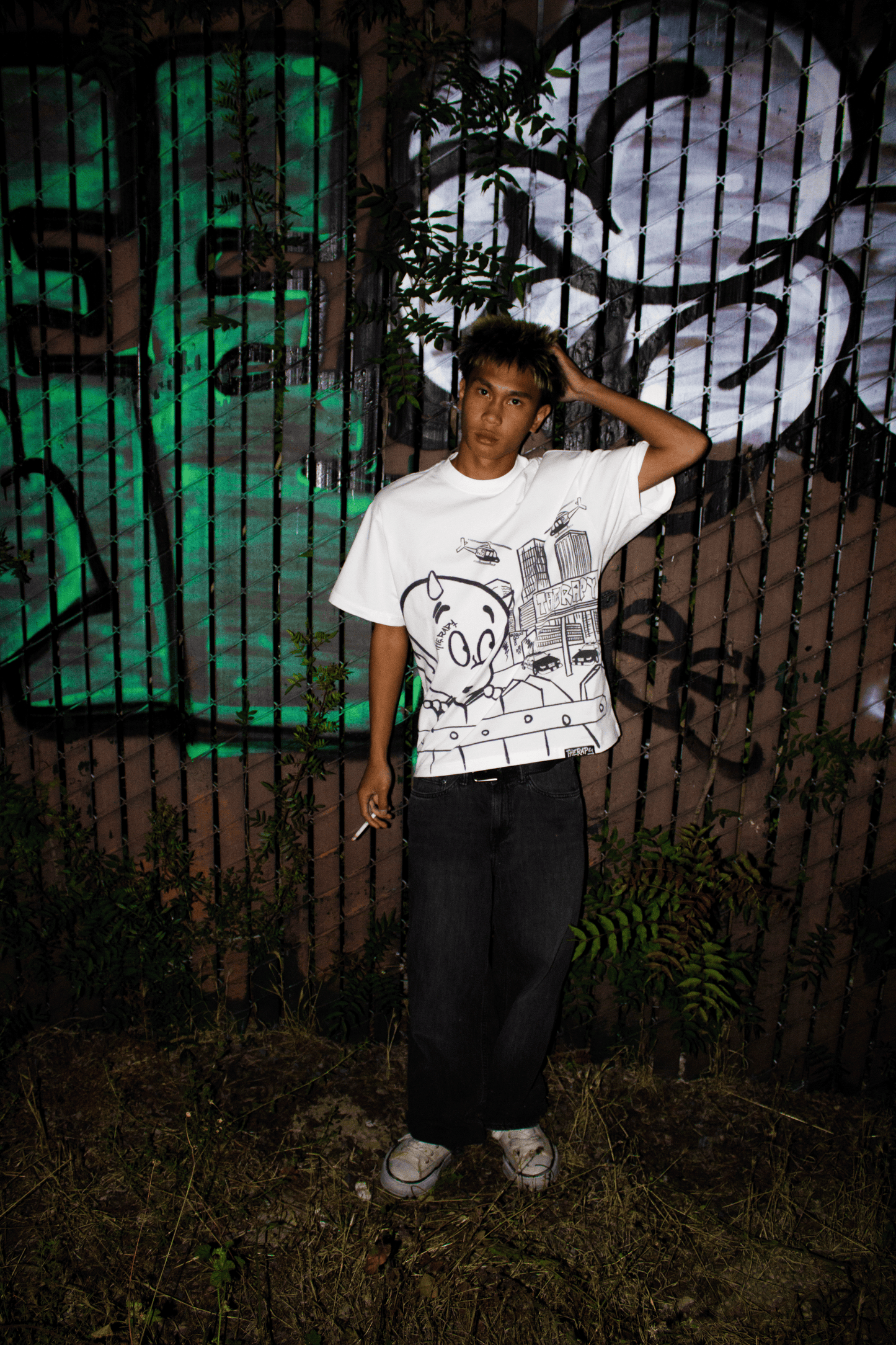 HIT THE CITY UP TEE